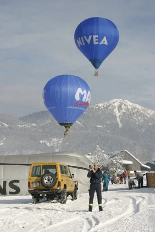 Winterballooning in Gosau – Aufnahme 3 aus dem Bildarchiv