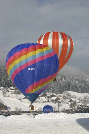 Winterballooning in Gosau – Aufnahme 5 aus dem Bildarchiv