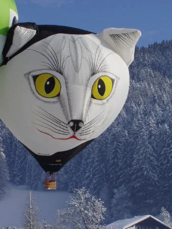 Winterballooning in Gosau – Aufnahme 11 aus dem Bildarchiv